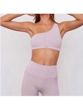 SET ACTIVE-Matching Set-Luxform Leggings & One Shoulder Sports Bra. MINT COND.